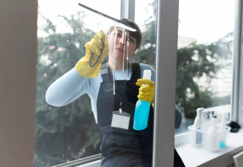 Nettoyage de vitres intérieures et extérieures à Arquian